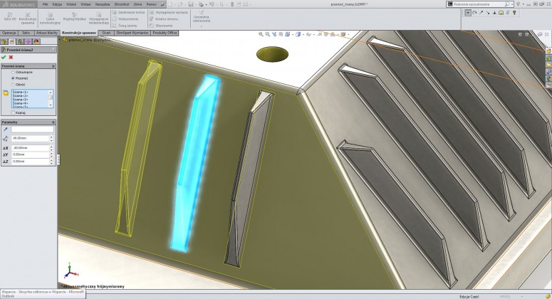 Przenieś ścianę – szybka zmiana pozycji importowanych części modelu