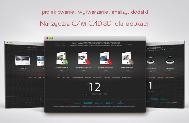 Narzędzia CAD/CAM 3D dla edukacji  – 3dcad.edu.pl  z innej strony