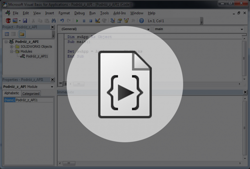 SOLIDWORKS makro – Krok do automatyzacji