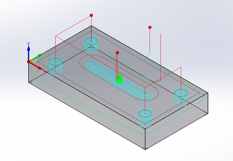 Obrabianie plików DXF/DWG w środowisku SolidCAM