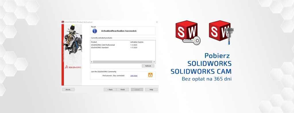 Pobierz za darmo SOLIDWORKS i SOLIDWORKS CAM