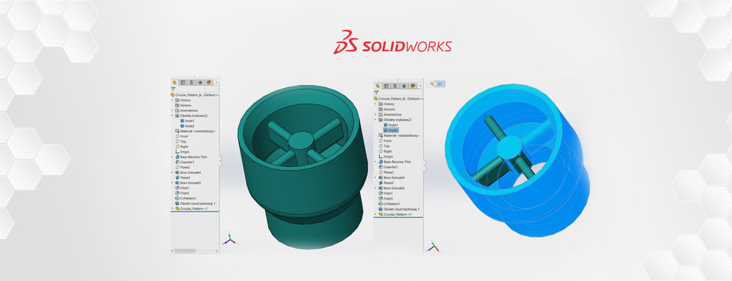 Jak porównać dwa modele lub dwa pliki w SOLIDWORKS?