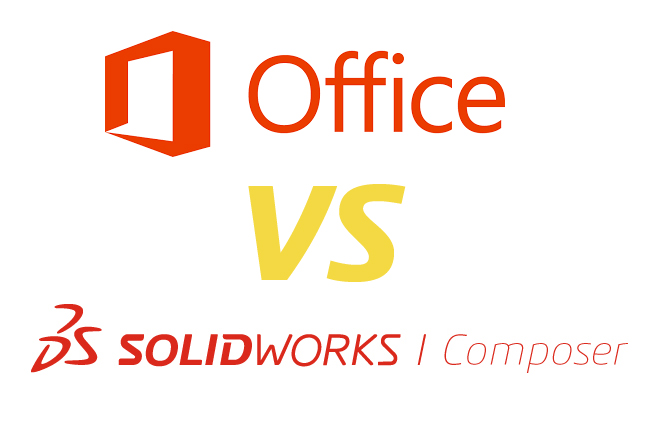 Modele 3D wewnątrz narzędzi Office przy użyciu SolidWorks Composer Player