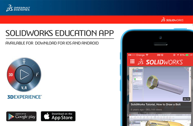SOLIDWORKS Education App – aplikacja na telefon dla nauczycieli i studentów