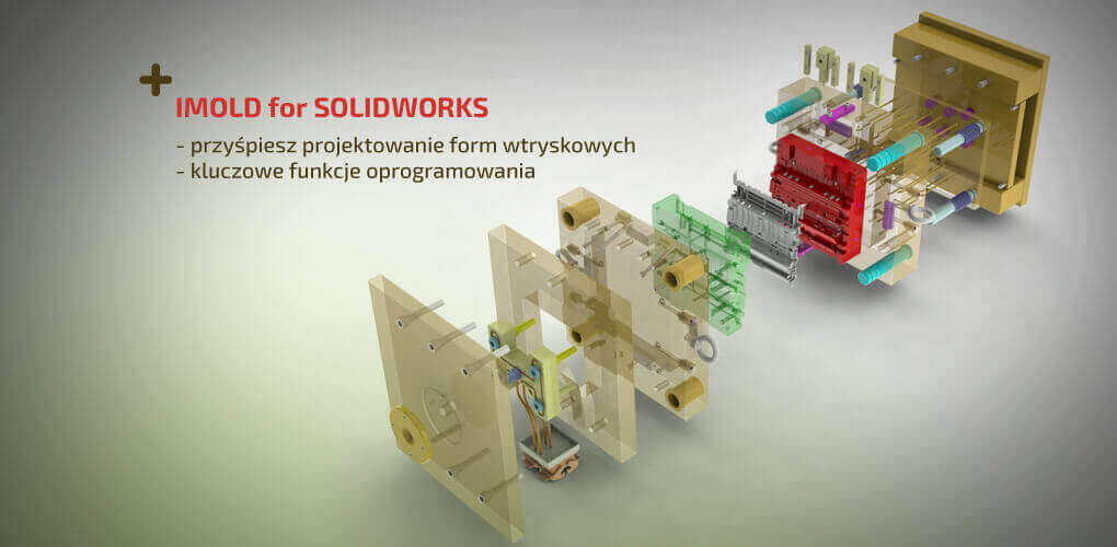 IMOLD for SOLIDWORKS – przyśpiesz projektowanie form wtryskowych. Kluczowe funkcje oprogramowania