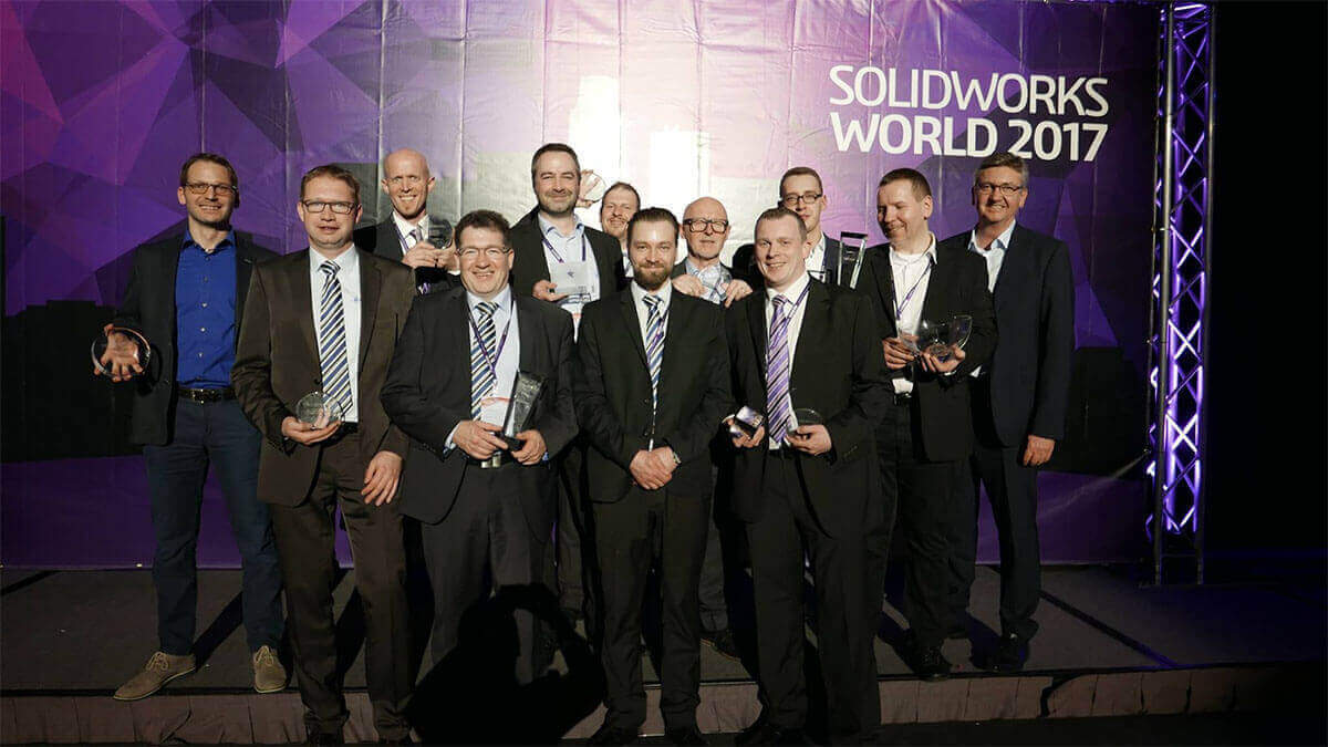 Prestiżowe nagrody od SOLIDWORKS Corporation dla grupy DPS Software