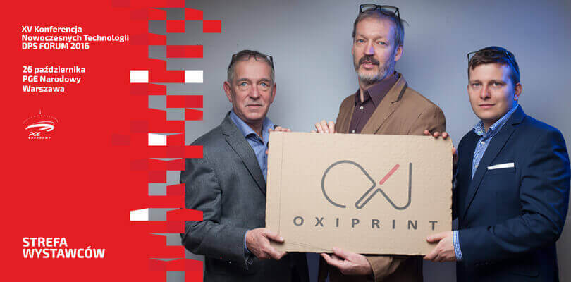 Strefa wystawców DPS Forum 2016. Drukarki firmy Oxiprint tworzone pod konkretne zamówienia