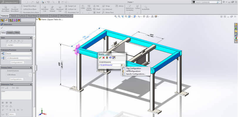 SOLIDWORKS jak …7 filmów szkoleniowych | konstrukcja spawana
