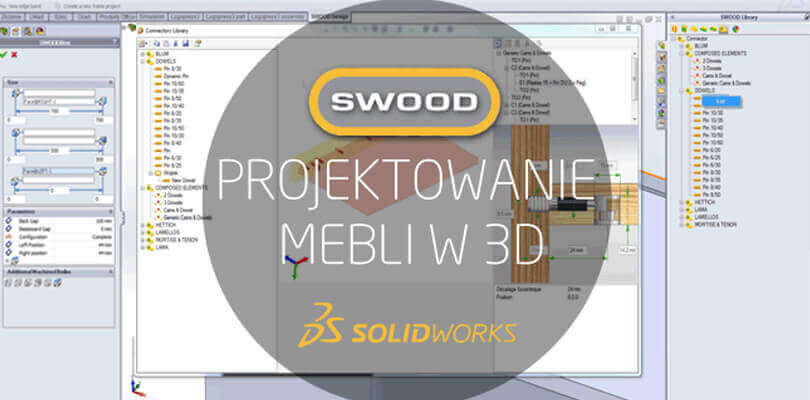 Projektowanie mebli w 3D na przykładzie komody