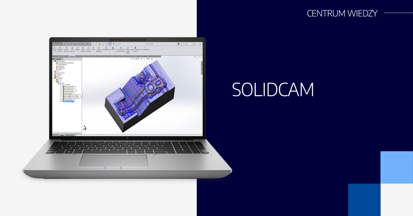SOLIDCAM oprogramowanie do obróbki CAM dla SOLIDWORKS