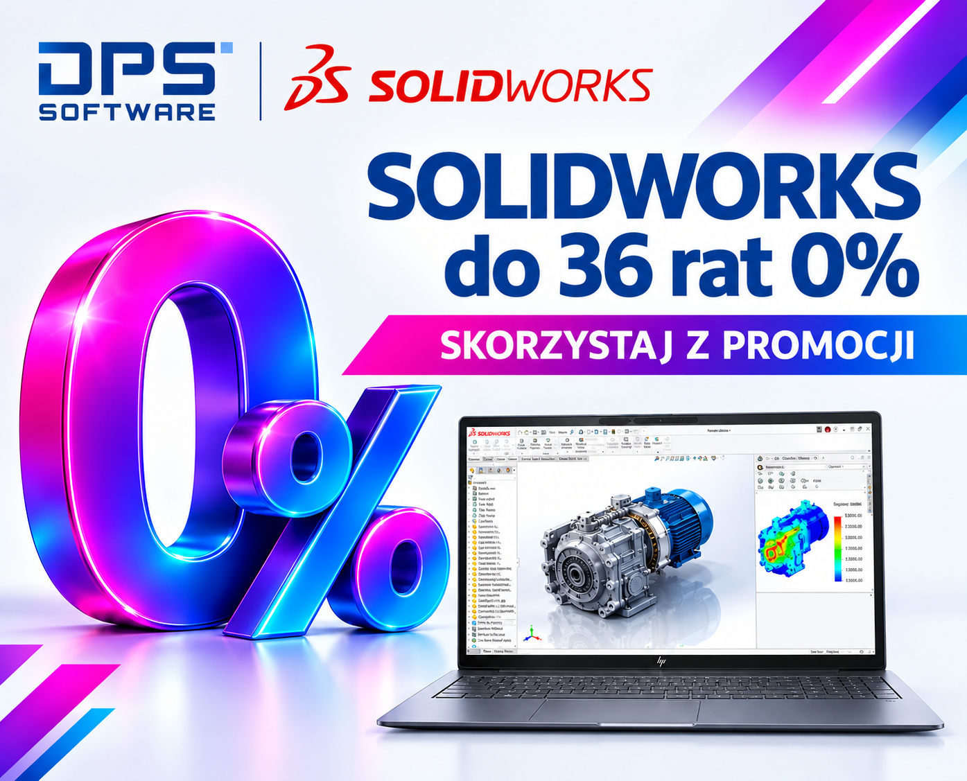 Jak kupić SOLIDWORKS na raty 0%?