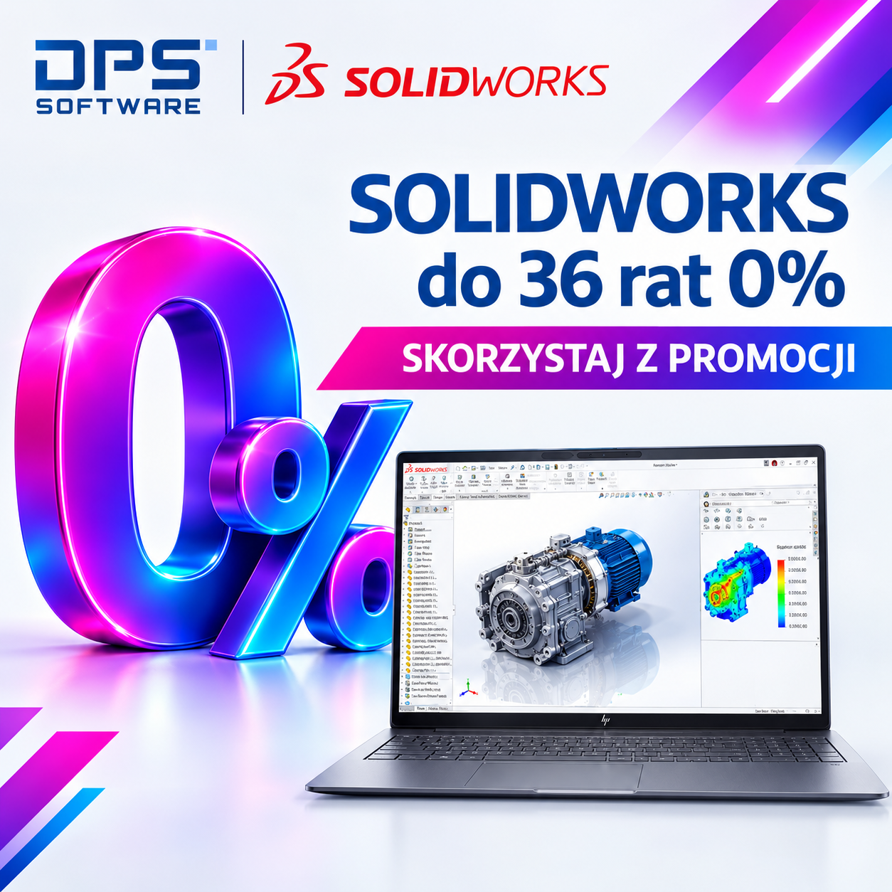 Jak kupić SOLIDWORKS na raty 0%?