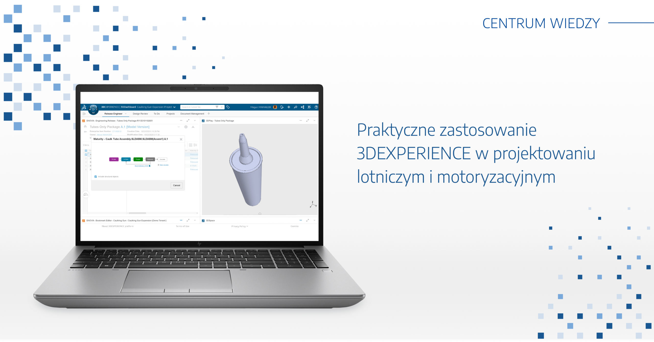 Praktyczne zastosowanie 3DEXPERIENCE w projektowaniu lotniczym i motoryzacyjnym