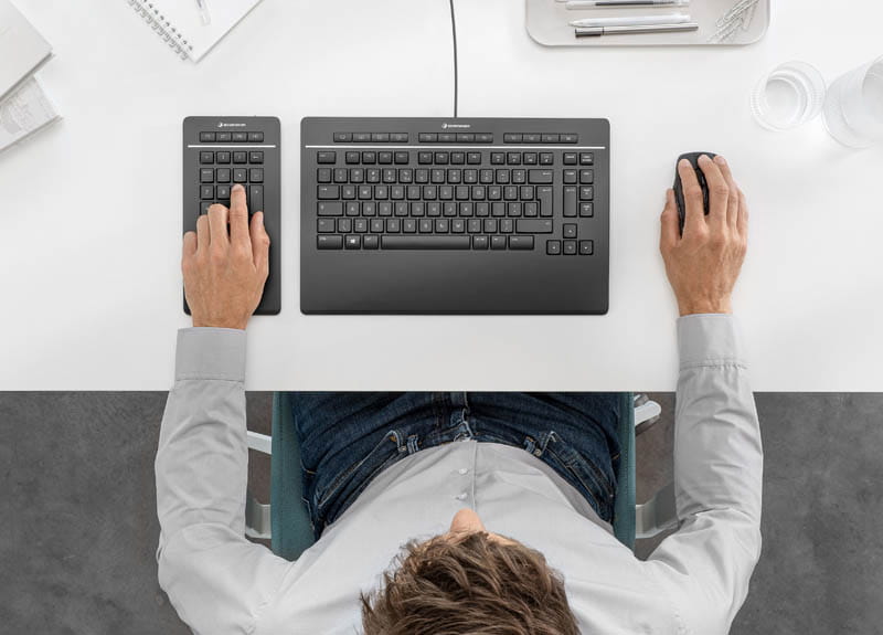 3Dconnexion Keyboard Pro with Numpad US-International