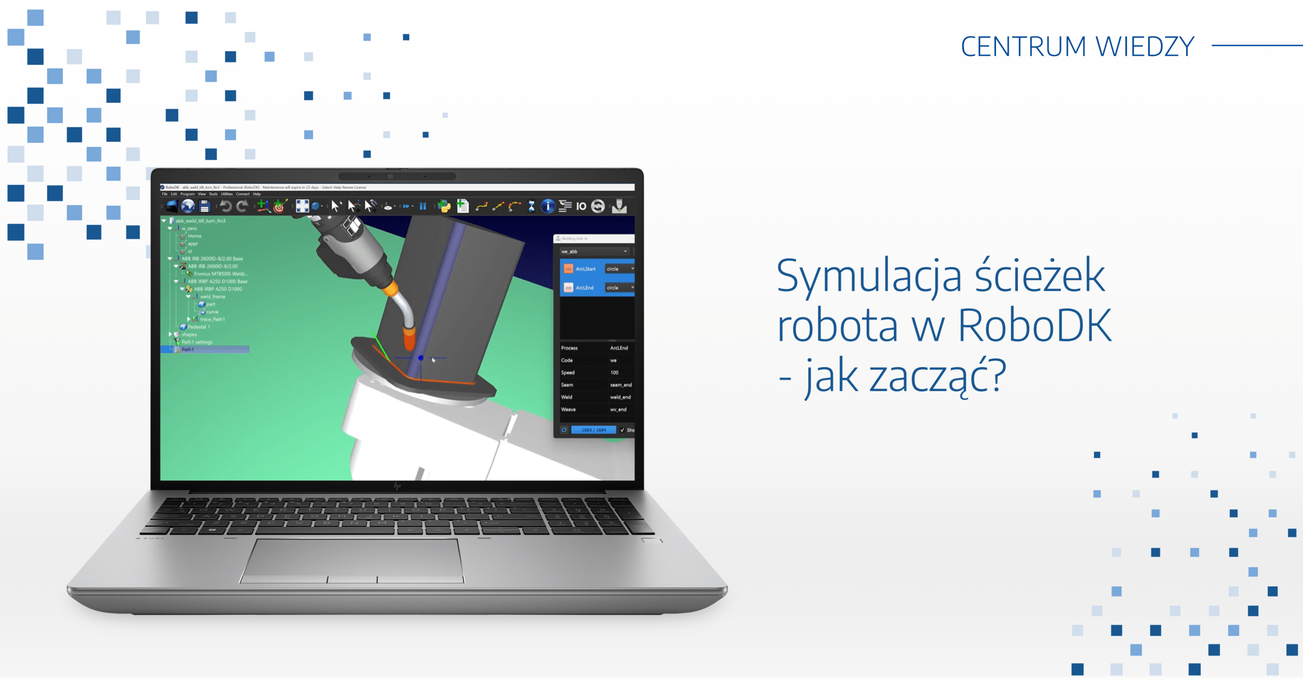 Symulacja ścieżek robota w RoboDK - jak zacząć?