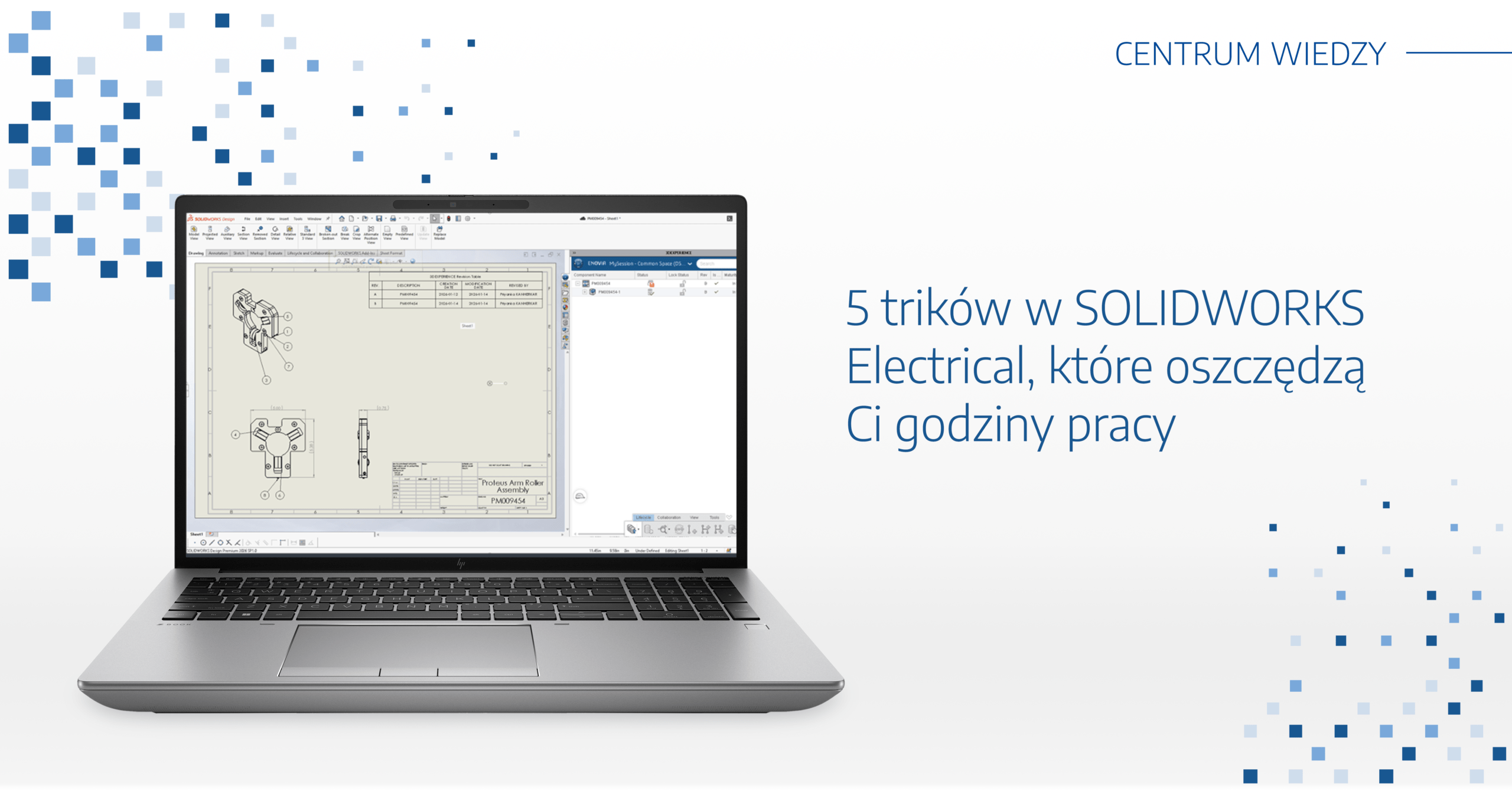 5 trików w SOLIDWORKS Electrical, które oszczędzą Ci godziny pracy
