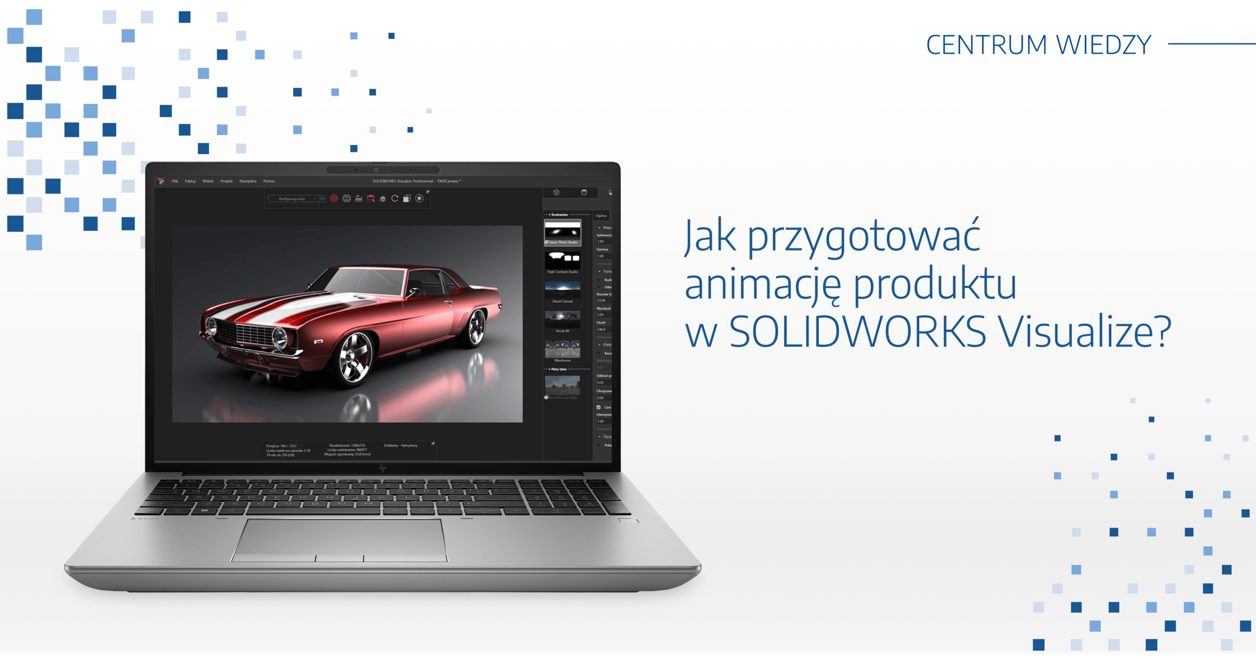 Jak przygotować animację produktu w SOLIDWORKS Visualize?
