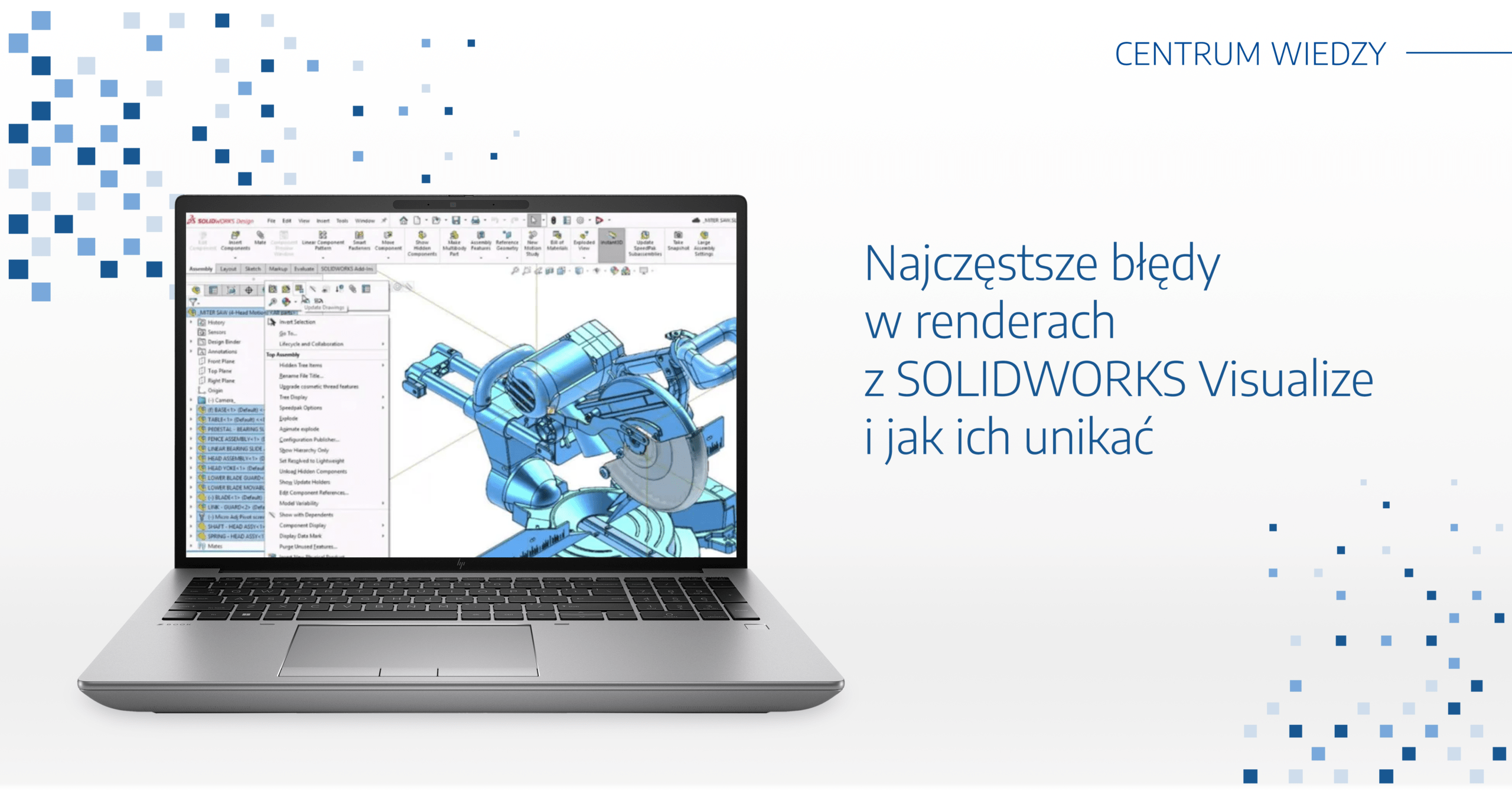 Najczęstsze błędy w renderach z SOLIDWORKS Visualize i jak ich unikać