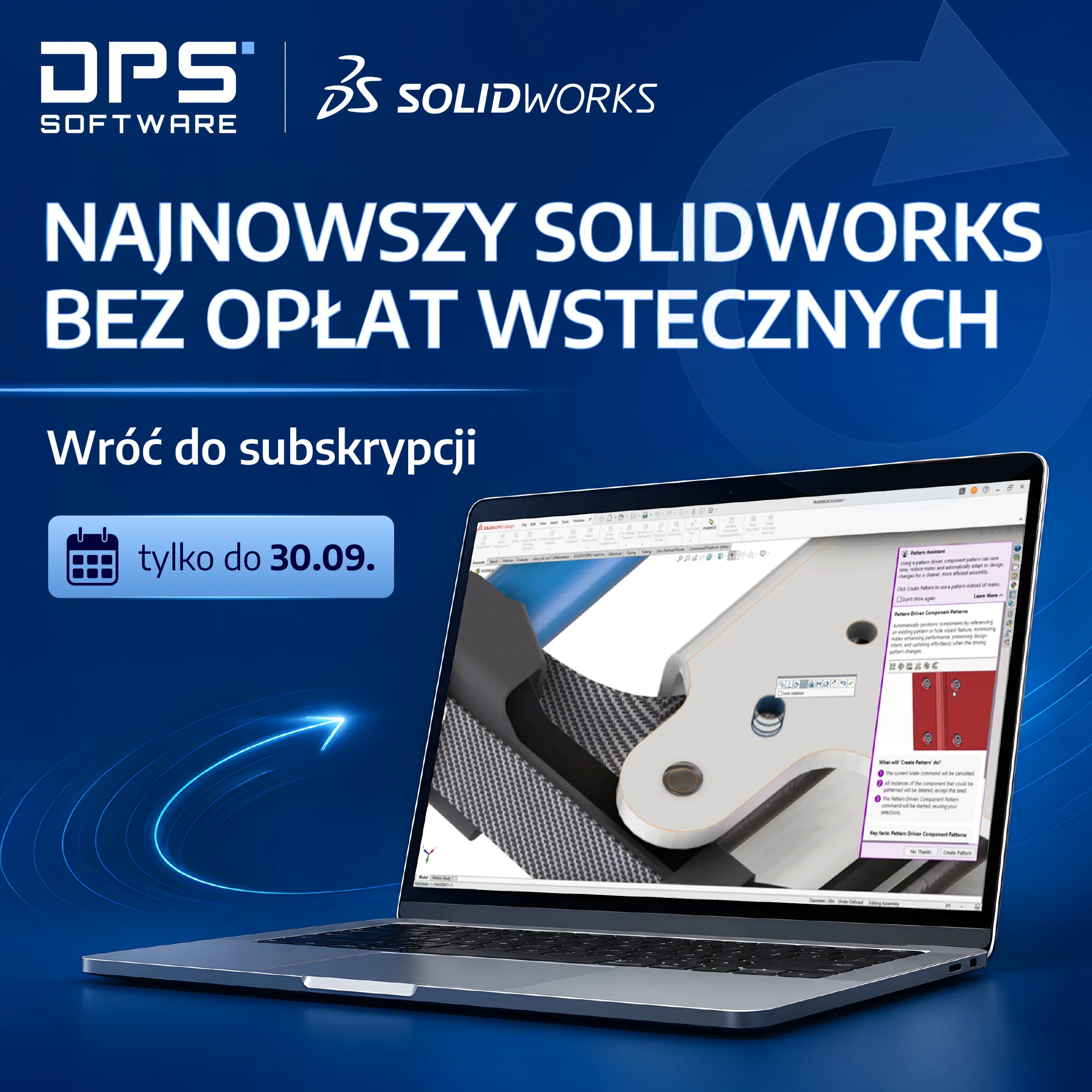 Webinar: Asystenci AI w SOLIDWORKS i 3DEXPERIENCE. Poznaj AURĘ i LEO